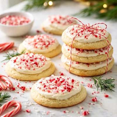 Image of Peppermint Christmas Cookies