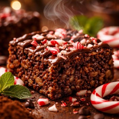 Image of Vegan Peppermint Cocoa Crunch Bar