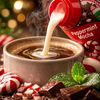 Image of Peppermint Mocha Liquid Coffee Creamer
