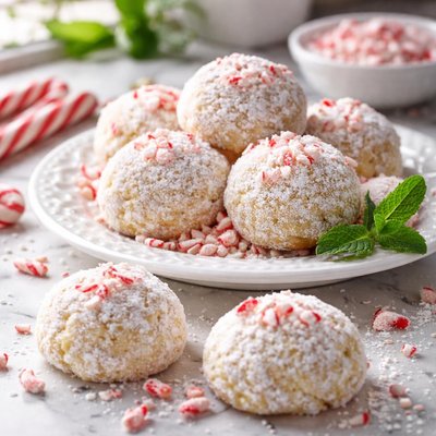 Image of Peppermint Snowballs
