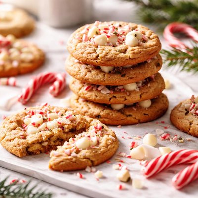 Image of Peppermint White Chocolate Chip Cookies