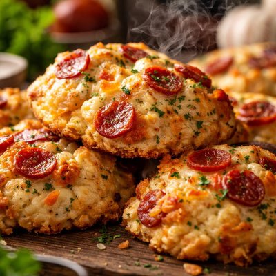 Image of Pepperoni Drop Biscuits