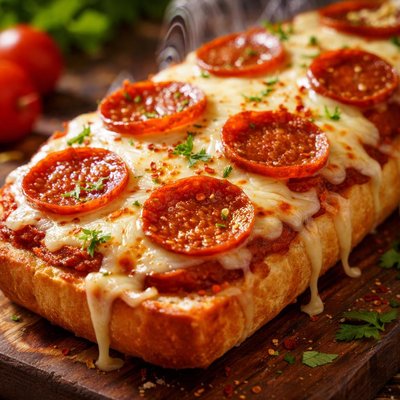 Image of Pepperoni French Bread Pizza