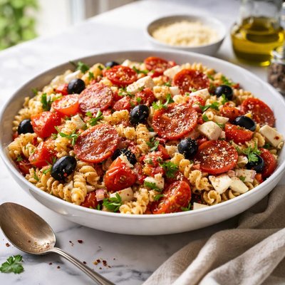 Image of Pepperoni Pasta Salad
