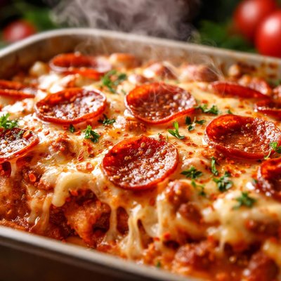 Image of Pepperoni Pizza Bake
