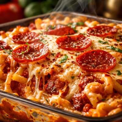 Image of Pepperoni Pizza Casserole