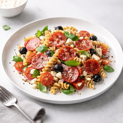 Image of Pepperoni Pizza Pasta Salad