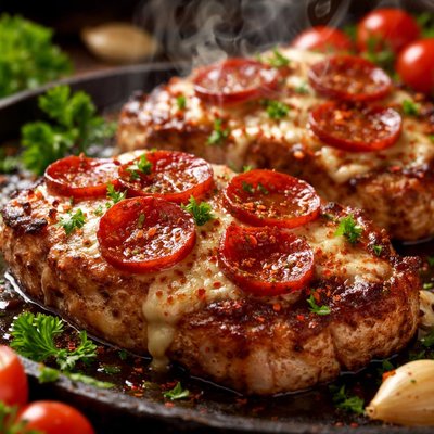 Image of Pepperoni Pork Chops