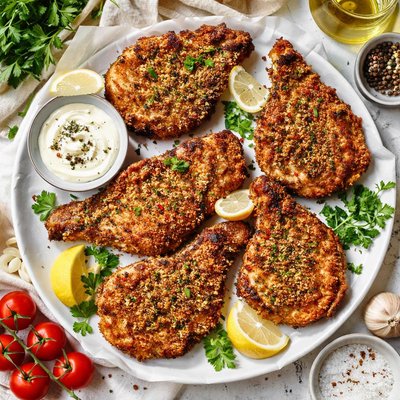 Image of Peppery Breaded Pork Chops