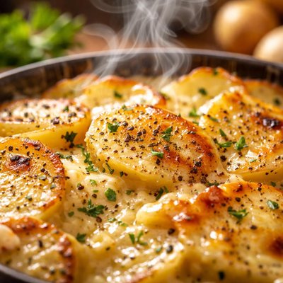 Image of Peppery Scalloped Potatoes