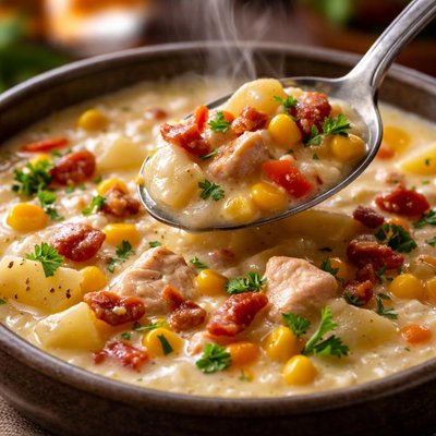 Image of Perfect Chicken Corn Chowder