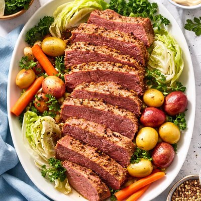 Image of Perfect Corned Beef from the Microwave