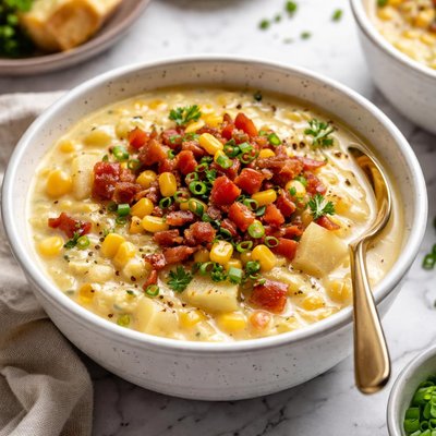 Image of Perfect Crock Pot Corn Chowder