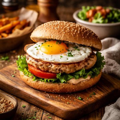 Image of Whole30 Perfect Egg Burger