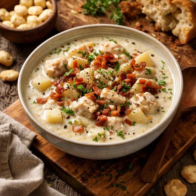 Image of Perfect New England Fish Chowder
