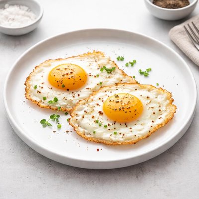 Image of Dairy-Free Perfect Pan-Fried Eggs