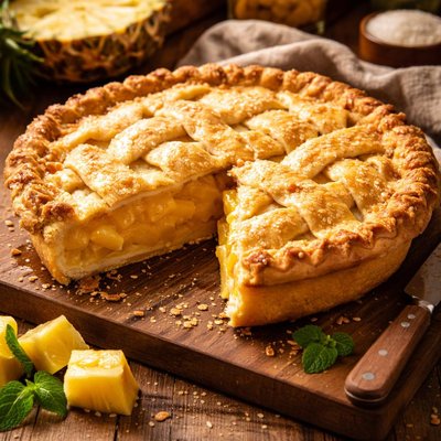 Image of Perfect Pineapple Pie