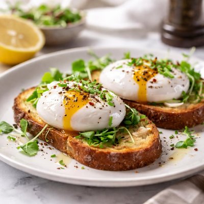 Image of Whole30 Perfect Poached Duck Eggs