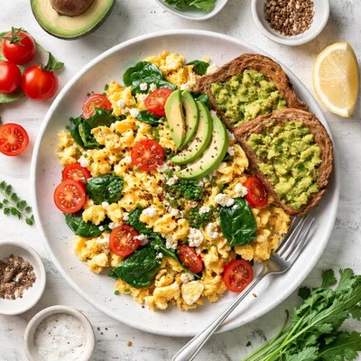 Image of Vegan Perfect Scrambled Eggs