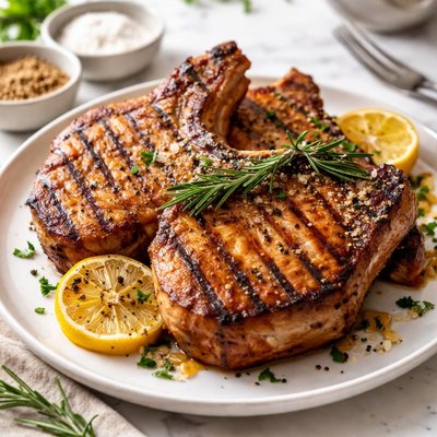 Image of Perfect Smoked Pork Chops