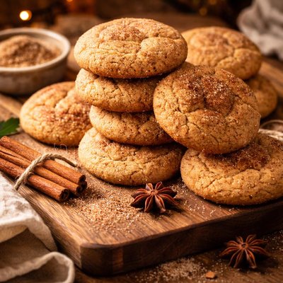 Image of Perfect Vegan Snickerdoodles