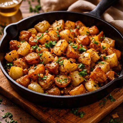 Image of Papas Fritas al Sartén Perfectamente Saludables para el Corazón