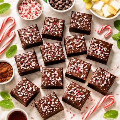 Image of Perfectly Peppermint Brownies