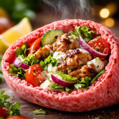 Image of Perfectly Pink Pita