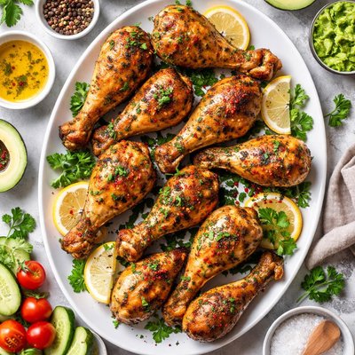 Image of Whole30 Perfectly Roasted Chicken Drumsticks