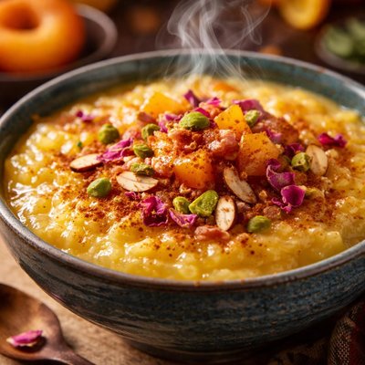 Image of Persian Apricot Pudding