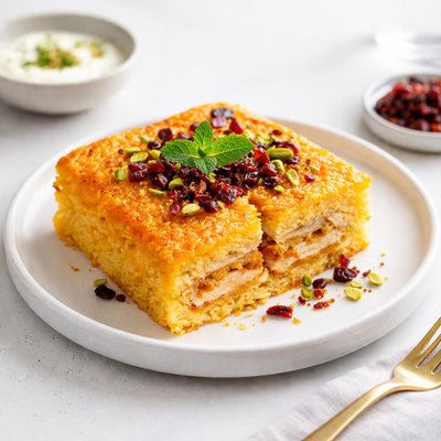 Image of Persian Chicken Tah Cheen