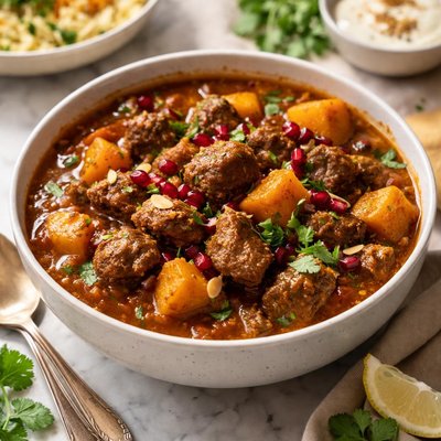 Image of Persian Lamb or Beef Pumpkin Stew