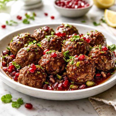 Image of Persian Pomegranate and Pistachio Meatball