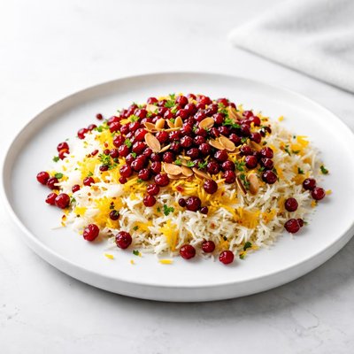 Image of Persian Rice with Barberries Zereshk Polow