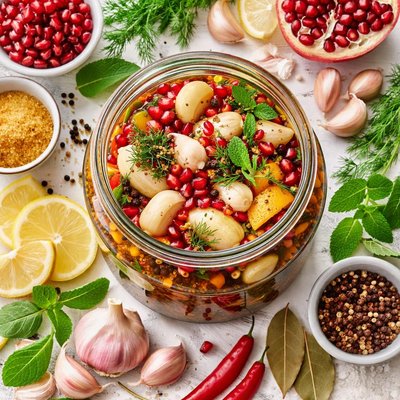 Image of Persian Sugar Pickled Garlic