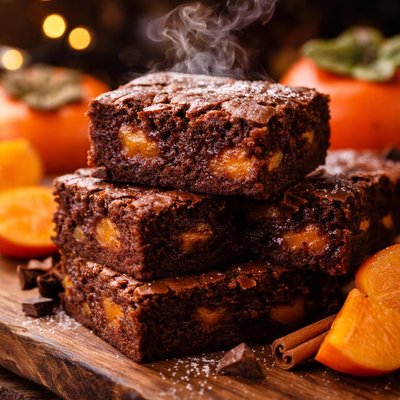 Image of Persimmon Brownies