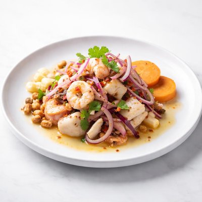 Image of Peruvian Mixed Cebiche Ceviche Mixto