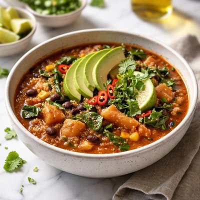 Image of Peruvian Quinoa Stew Vegan Vegetarian