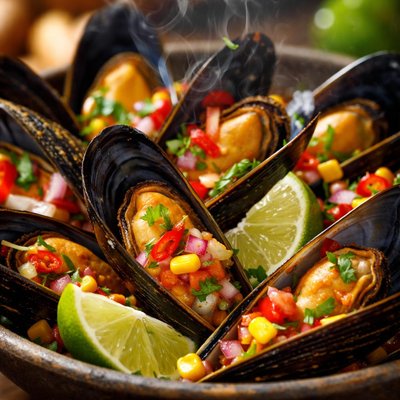 Image of Peruvian Style Mussels