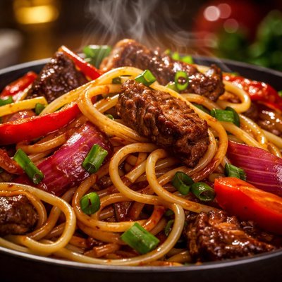 Image of Peruvian Tallarines Saltados