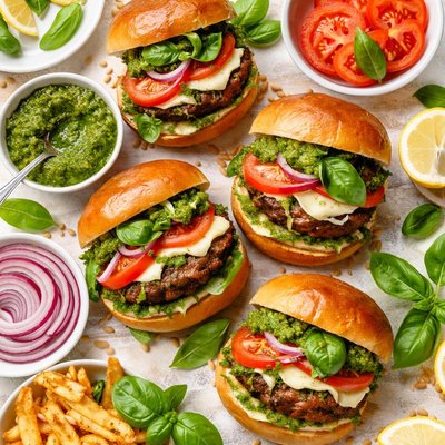 Image of Pesto Burgers