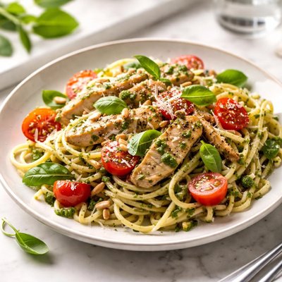 Image of Pesto Chicken Pasta