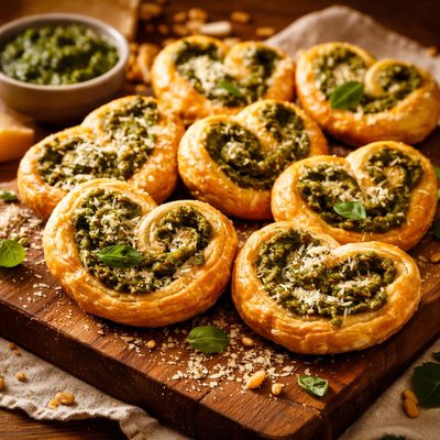 Image of Pesto Crescent Palmiers