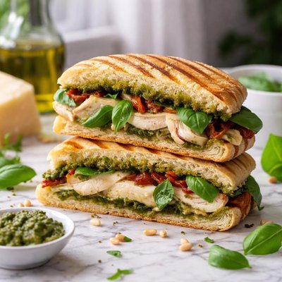 Image of Pesto Italian Panini