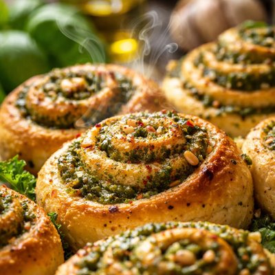 Image of Pesto Swirl Rolls