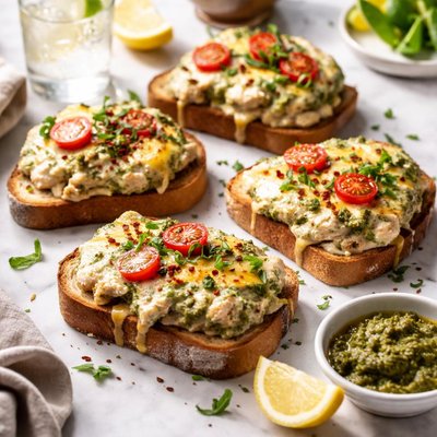 Image of Pesto Tuna Melts