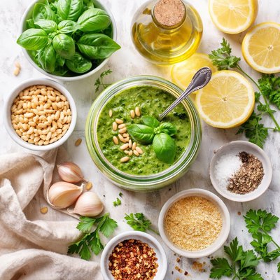 Image of Pesto Vinaigrette