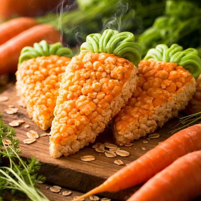 Image of Peter Rabbit Carrots Rice Krispies Treats