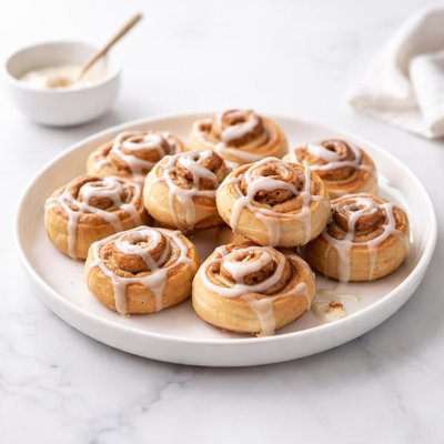 Image of Petite Cinnamon Rolls in a Jiffy