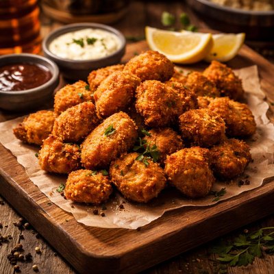 Image of Pheasant Nuggets Deep Fried and Delicious